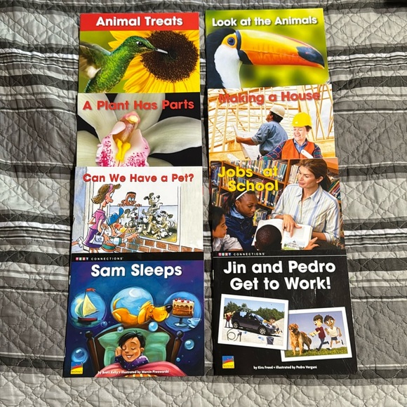 8 BENCHMARK EDUCATION LEVEL C/4 EARLY READERS BOOKS - Picture 1 of 1